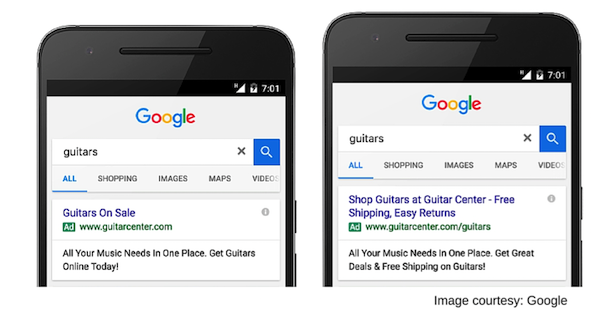 Google Extended Text Ads Are Now Live
